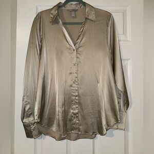 H&M silk shirt